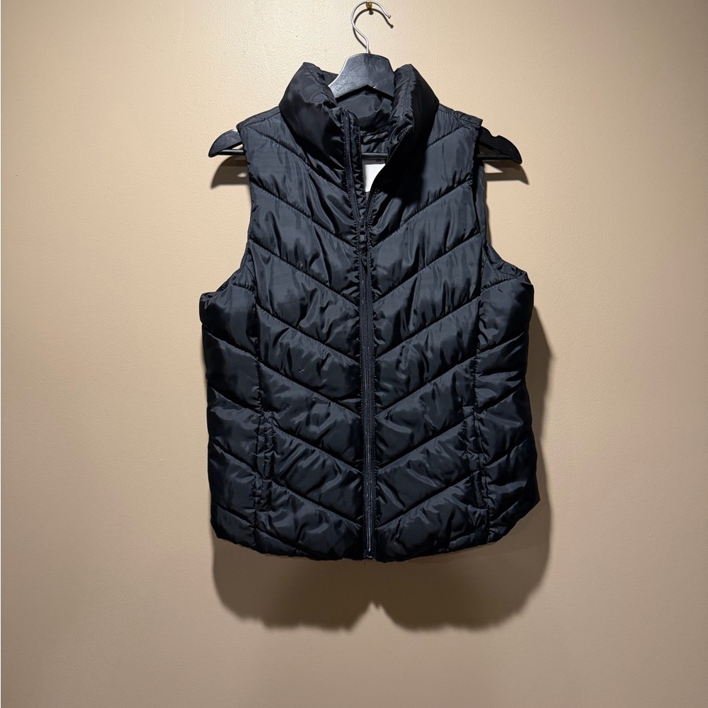 Black Puffer Vest